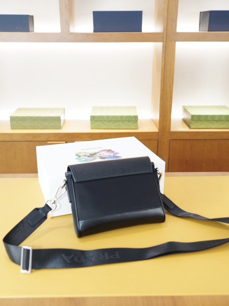 Prada Black Nylon Crossbody Shoulder Bag view