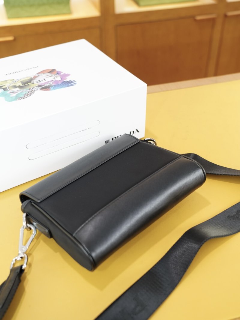 Prada Black Nylon Crossbody Shoulder Bag view