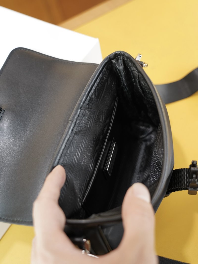 Prada Black Nylon Crossbody Shoulder Bag view
