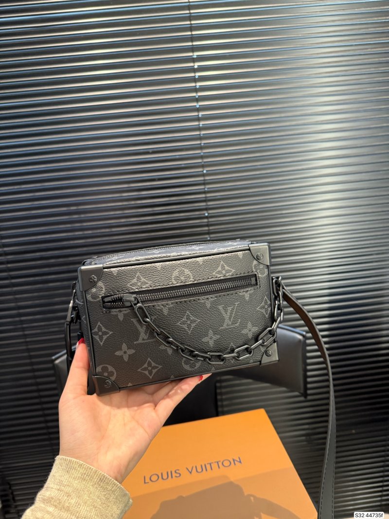 Louis Vuitton Mini Soft Trunk Monogram Crossbody Bag view