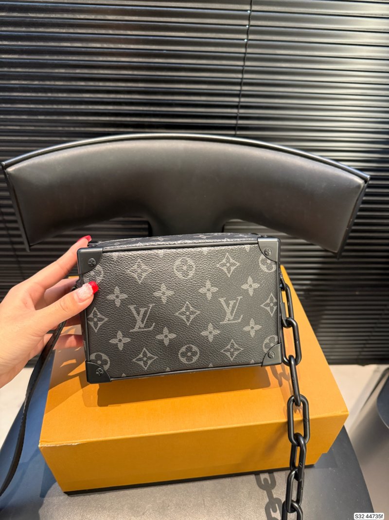 Louis Vuitton Mini Soft Trunk Monogram Crossbody Bag view