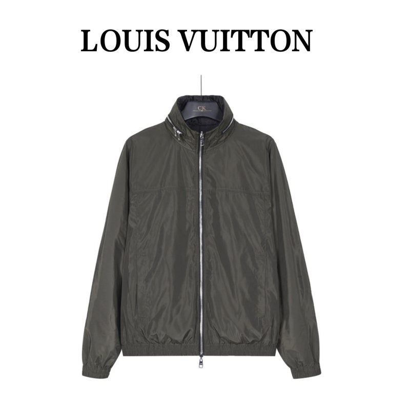 Black Monogram Lightweight Zip Jacket view