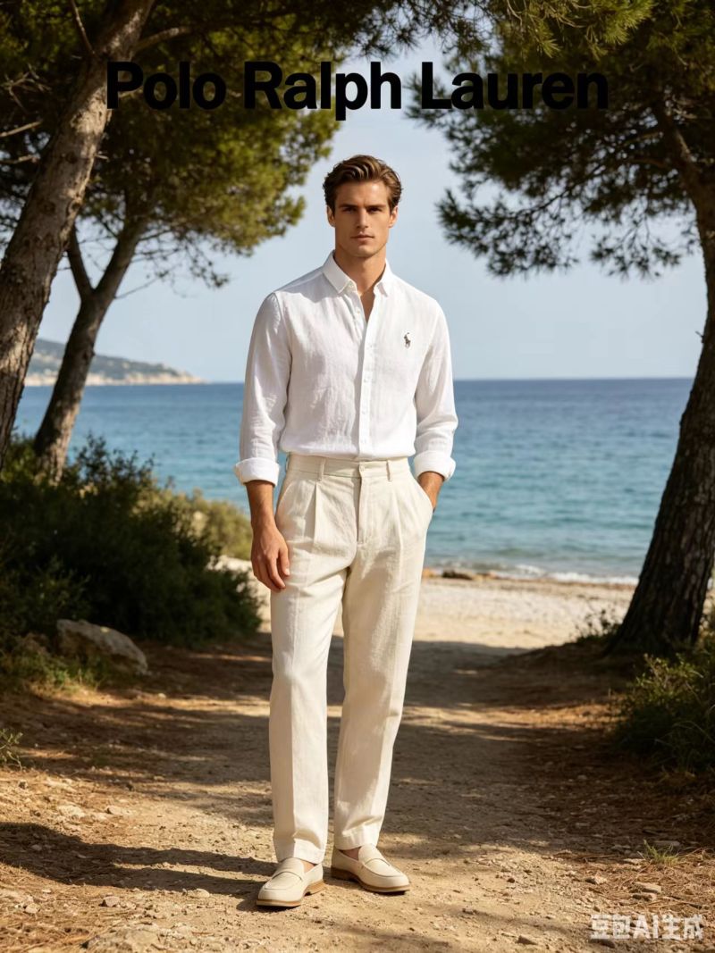 Polo Ralph Lauren White Oxford Button-Down Shirt