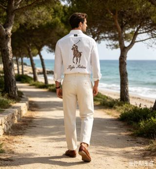 Polo Ralph Lauren White Oxford Button-Down Shirt view 2