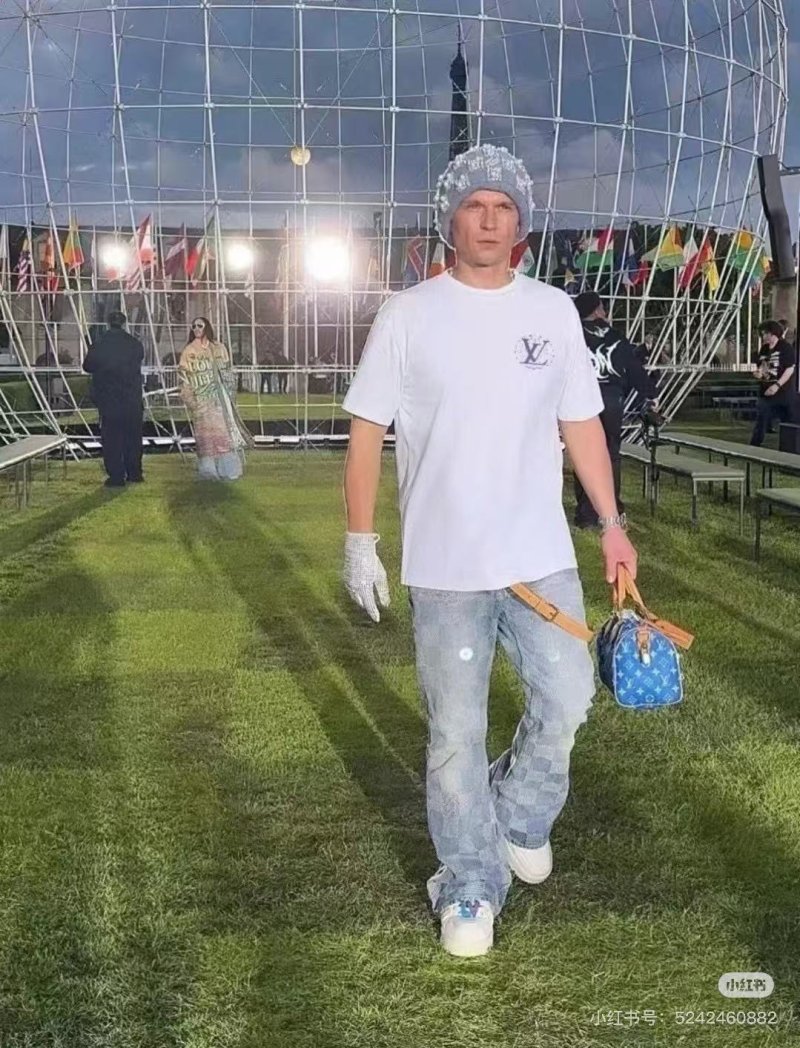 Louis Vuitton White Logo T-Shirt