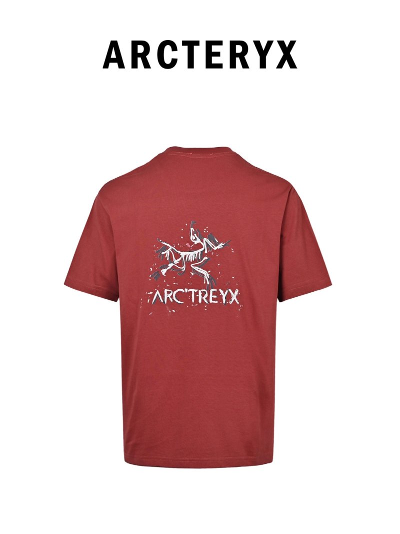Arc'teryx Women's Short Sleeve T-Shirt Burgundy view