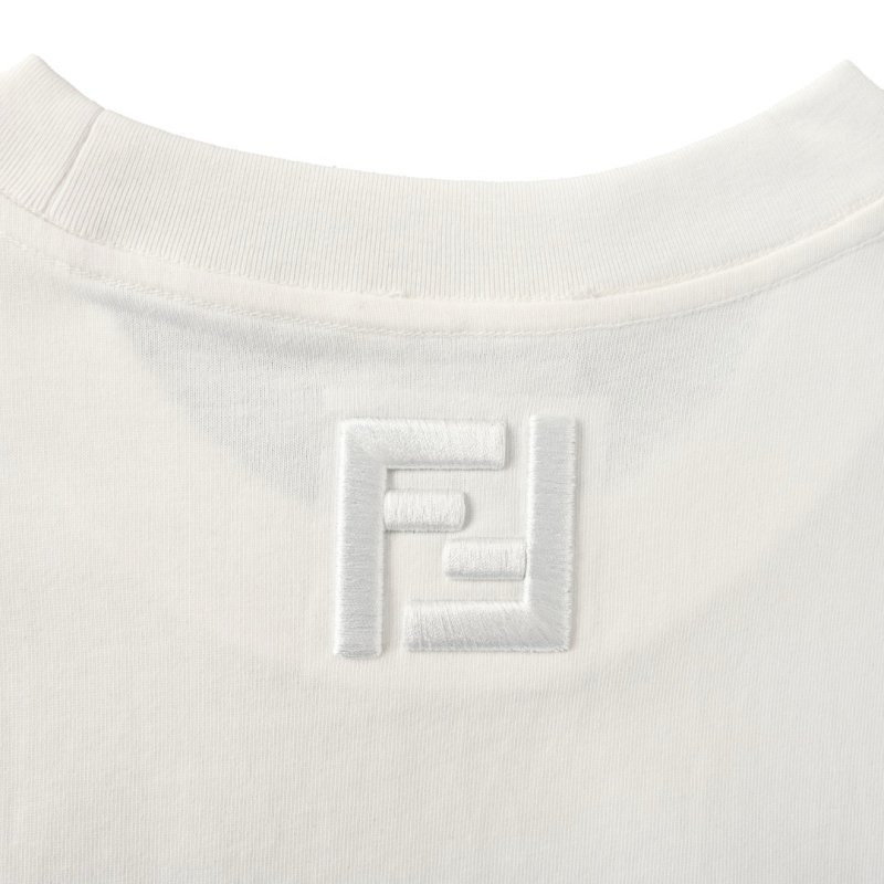 Fendi Hot Tasty Ice Cream White T-Shirt view