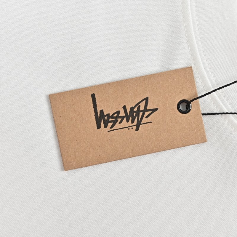 Stüssy White Graphic Print Short Sleeve T-Shirt view