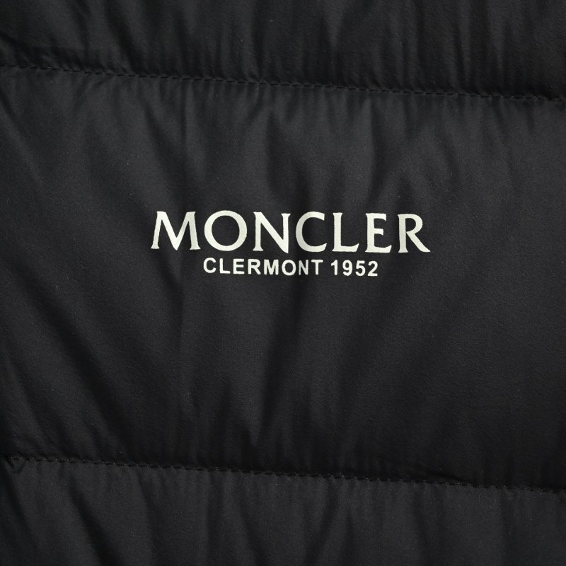 Black Quilted Puffer Down Jacket – Lightweight Winter Coat view