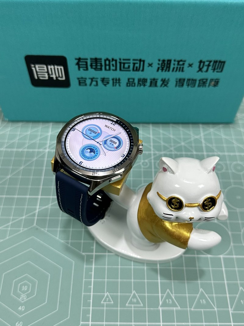 Huawei GT5 46mm Titanium Alloy Smartwatch - Topaz Blue
