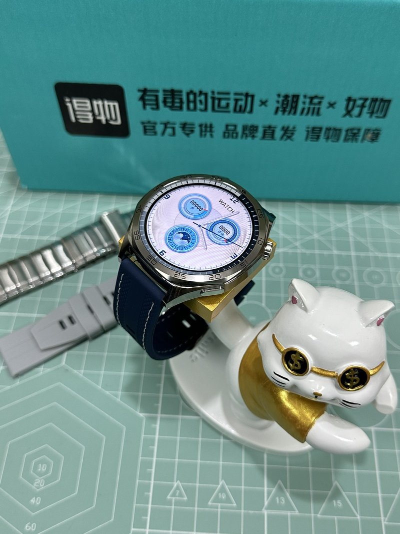 Huawei GT5 46mm Titanium Alloy Smartwatch - Topaz Blue view