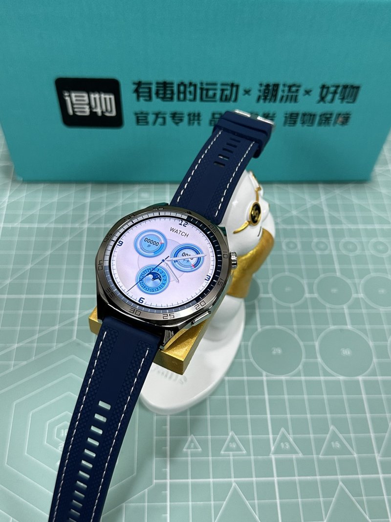 Huawei GT5 46mm Titanium Alloy Smartwatch - Topaz Blue view