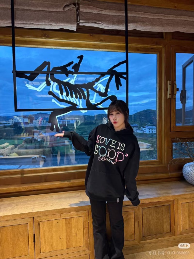 Black Love is Good Rhinestone Hoodie