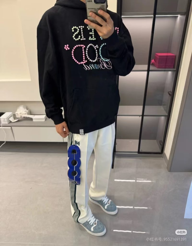 Black Love is Good Rhinestone Hoodie view