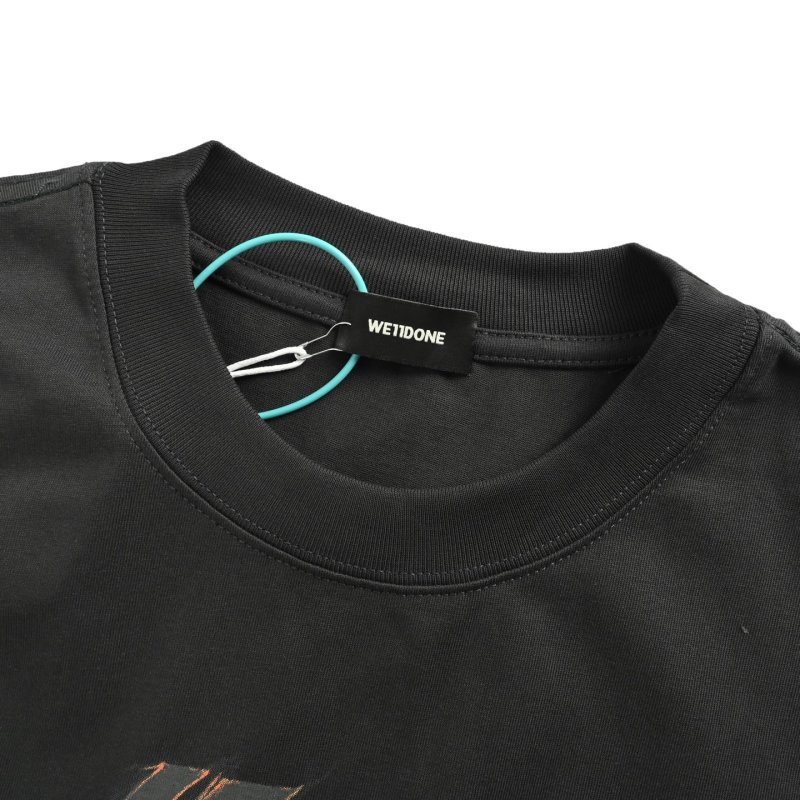 Charcoal Graphic Text Print Oversized T-Shirt view