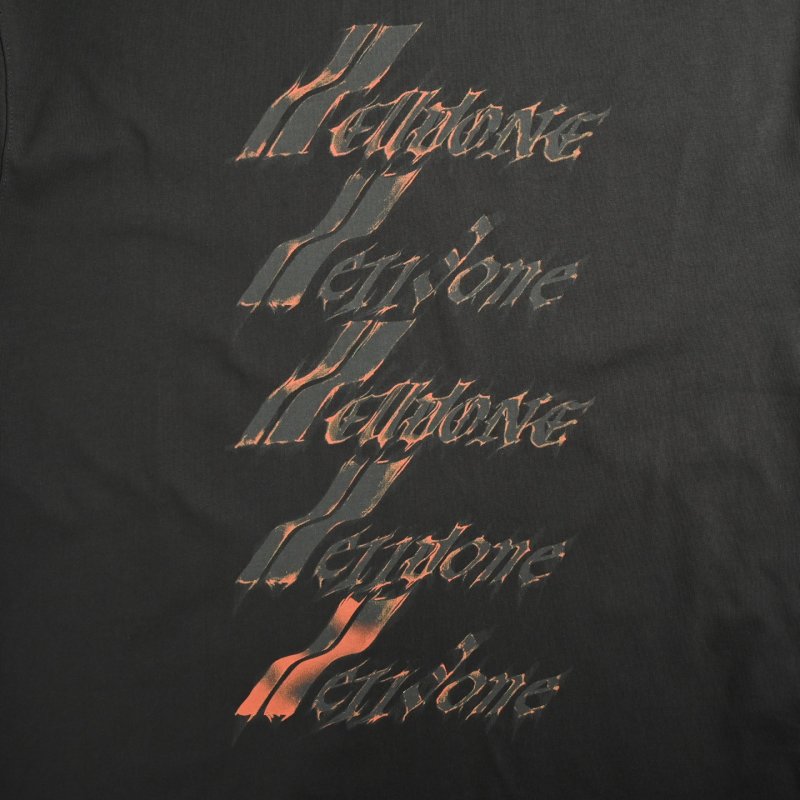 Charcoal Graphic Text Print Oversized T-Shirt view