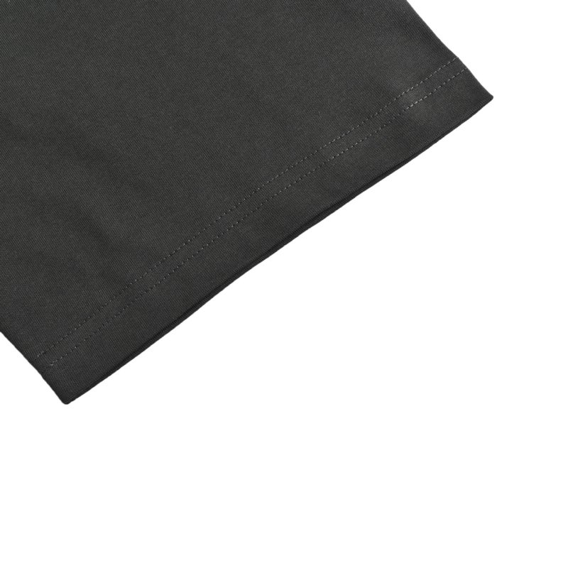 Charcoal Graphic Text Print Oversized T-Shirt view
