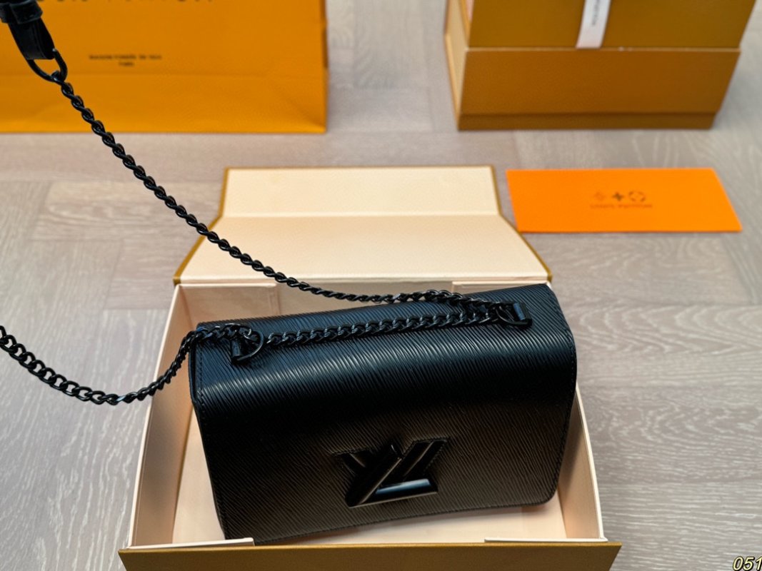 Louis Vuitton LV Twist Black Epi Leather Shoulder Bag view