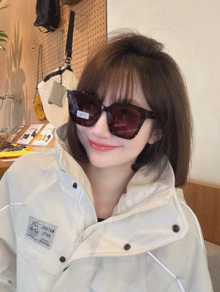 Miu Miu SMU 107Z Square Sunglasses - Terracotta view 2