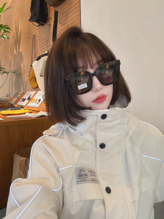 Miu Miu SMU 107Z Square Sunglasses - Terracotta view 4