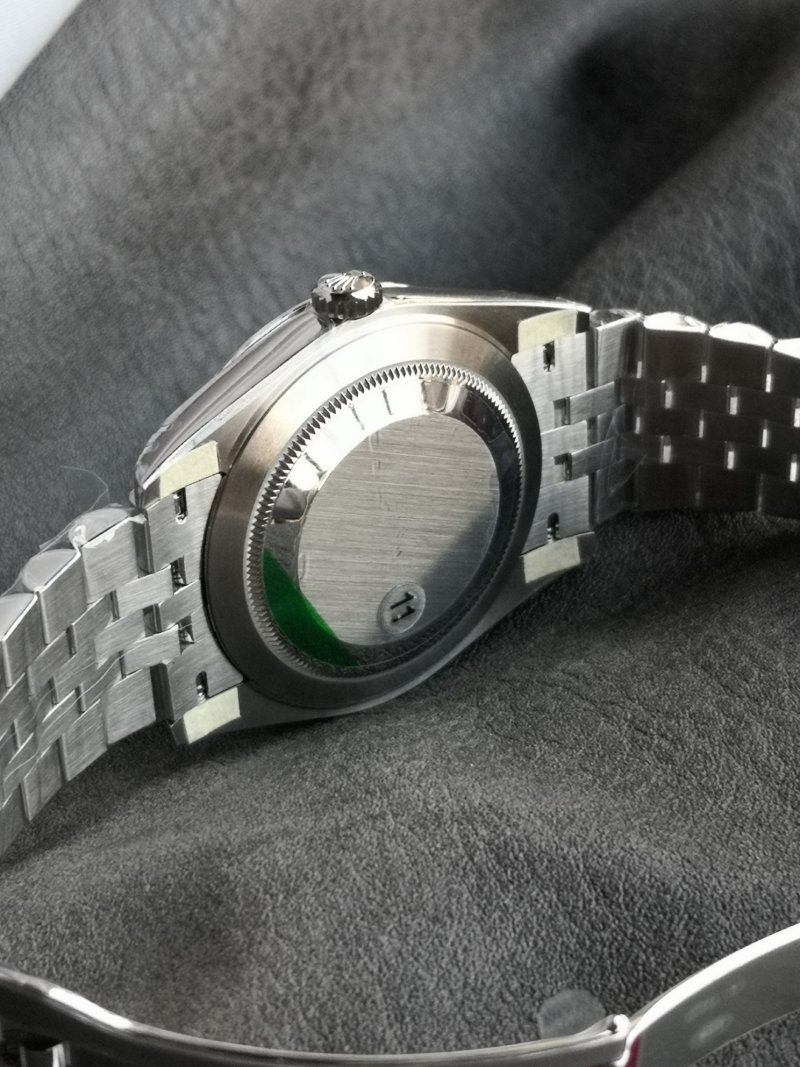 Rolex Datejust 41mm Steel Black Dial Watch view