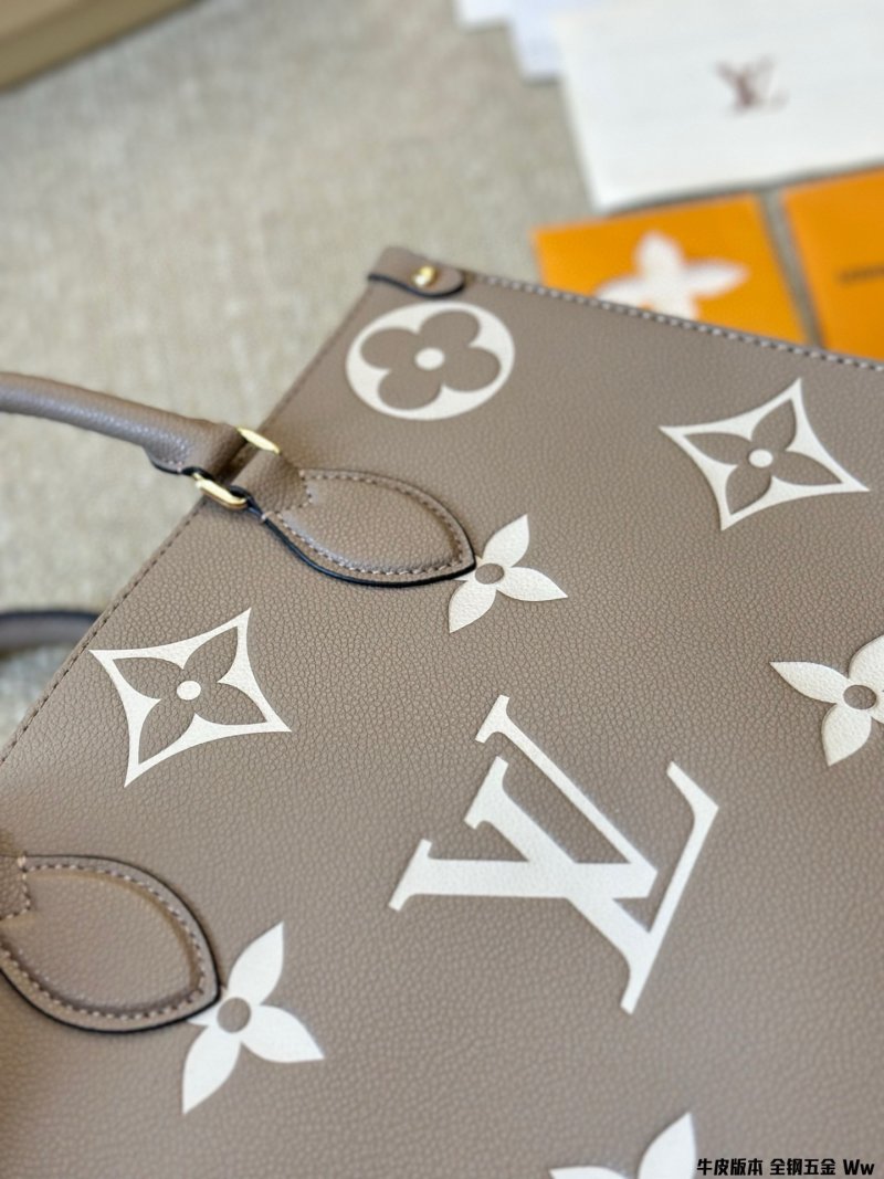Louis Vuitton OnTheGo 35cm Tote Bag - Elephant Grey view