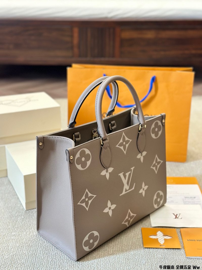 Louis Vuitton OnTheGo 35cm Tote Bag - Elephant Grey view