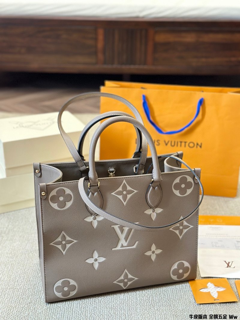 Louis Vuitton OnTheGo 35cm Tote Bag - Elephant Grey view