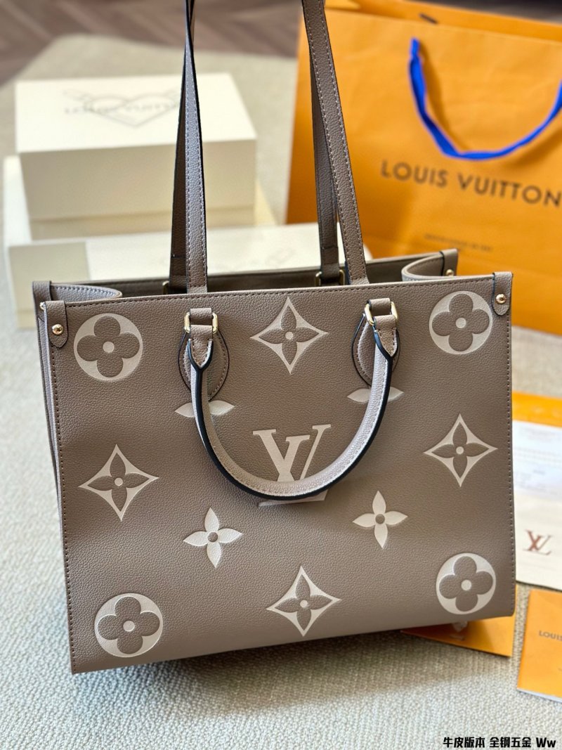 Louis Vuitton OnTheGo 35cm Tote Bag - Elephant Grey view