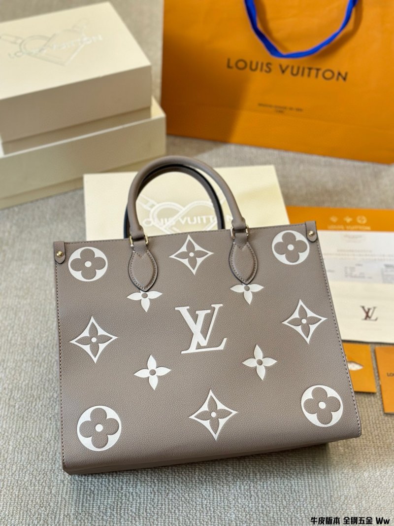 Louis Vuitton OnTheGo 35cm Tote Bag - Elephant Grey view