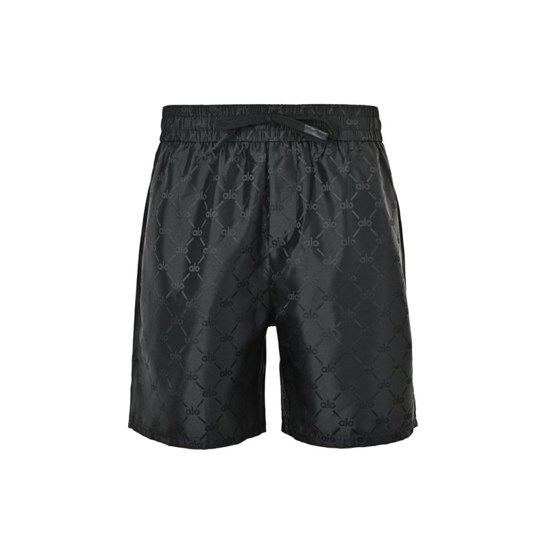 Gucci GG Monogram Black Shorts view