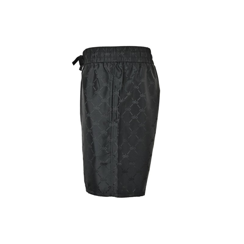Gucci GG Monogram Black Shorts view