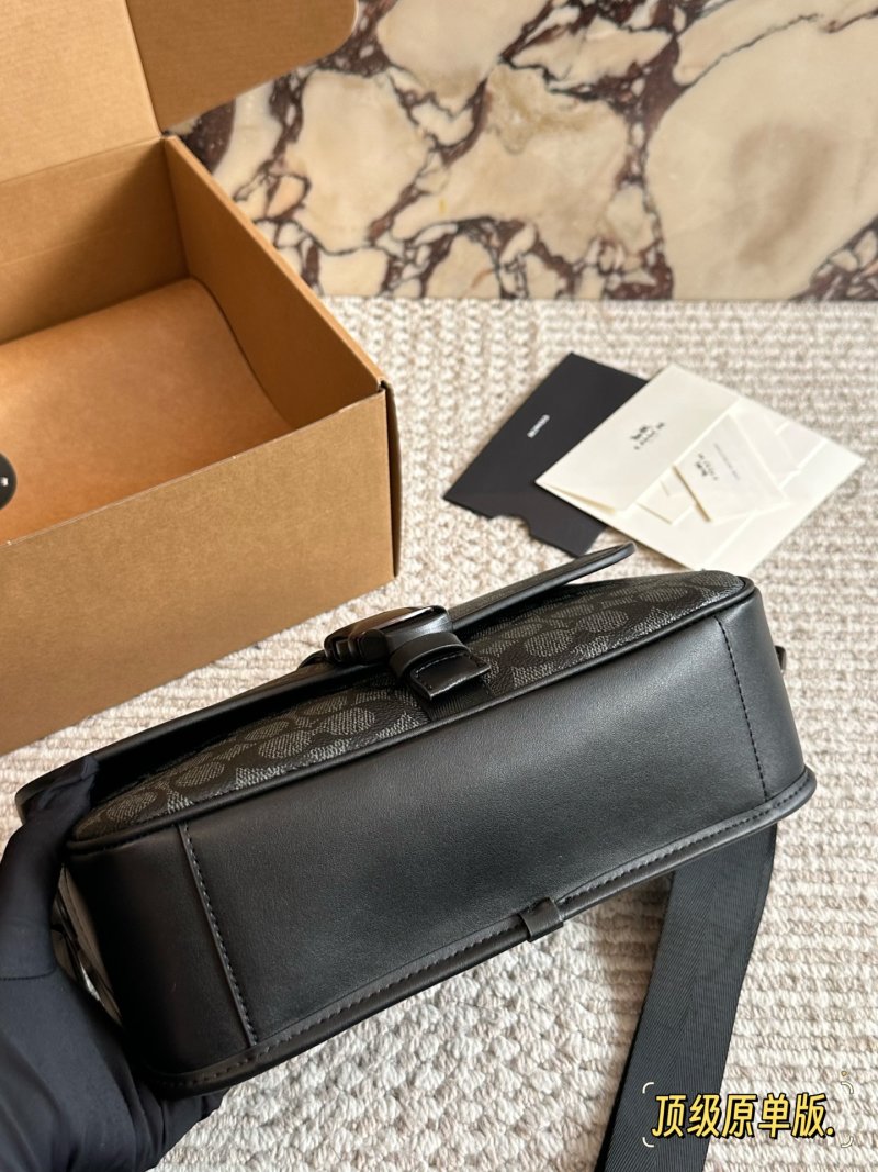 Coach Black Camera Crossbody Bag view