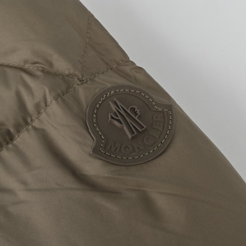 Cream Puffer Down Jacket - Lightweight Winter Coat view