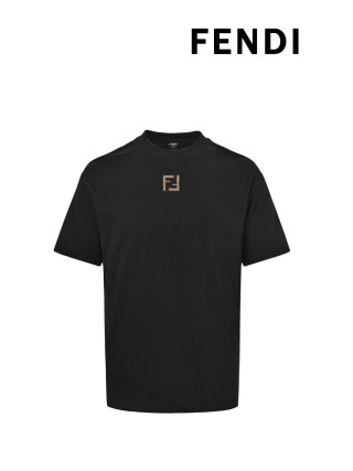 Essentials Black Logo Short Sleeve T-Shirt view 7
