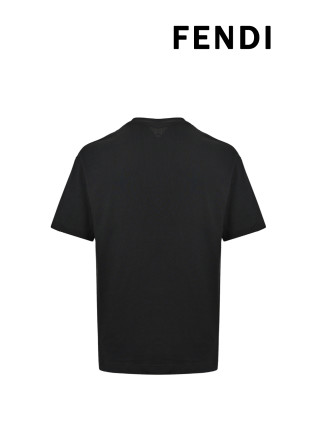 Essentials Black Logo Short Sleeve T-Shirt view 8