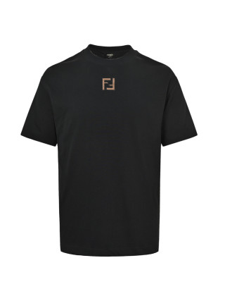 Essentials Black Logo Short Sleeve T-Shirt view 9
