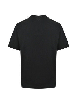 Essentials Black Logo Short Sleeve T-Shirt view 10