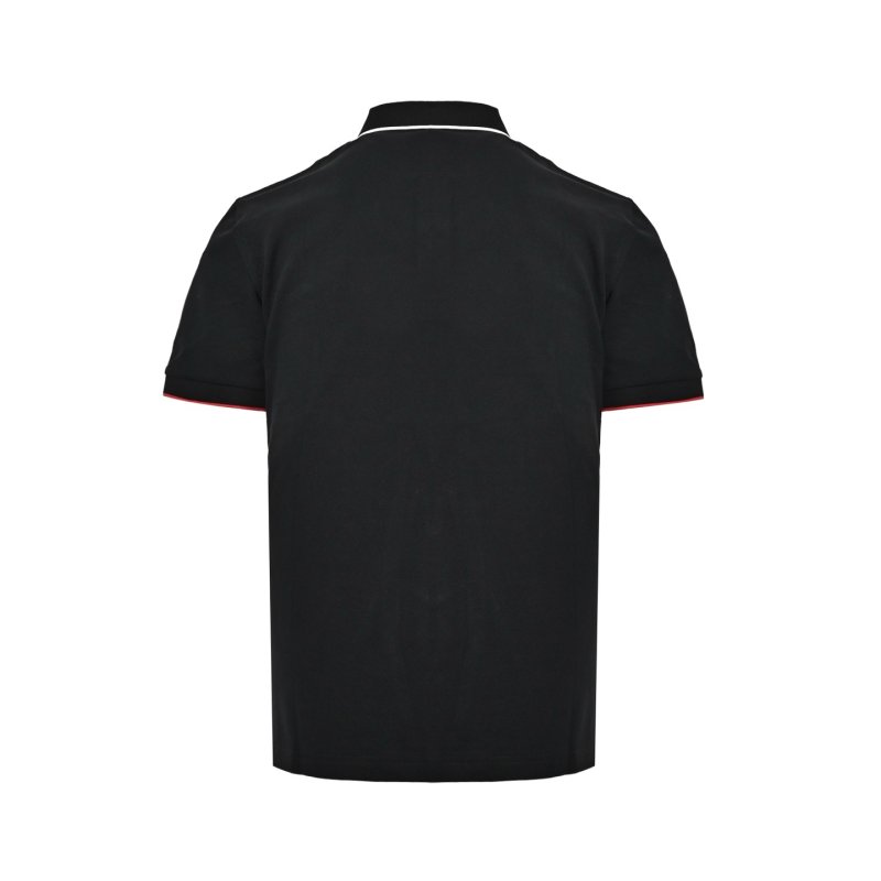 Thom Browne Dachshund Logo Polo Shirt Black view