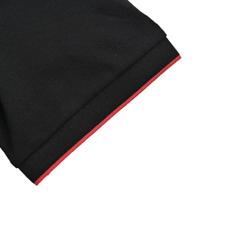 Thom Browne Dachshund Logo Polo Shirt Black view