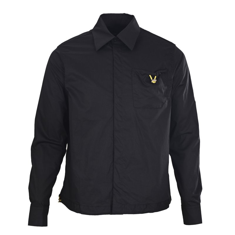 Essentials Black Long Sleeve Shirt view