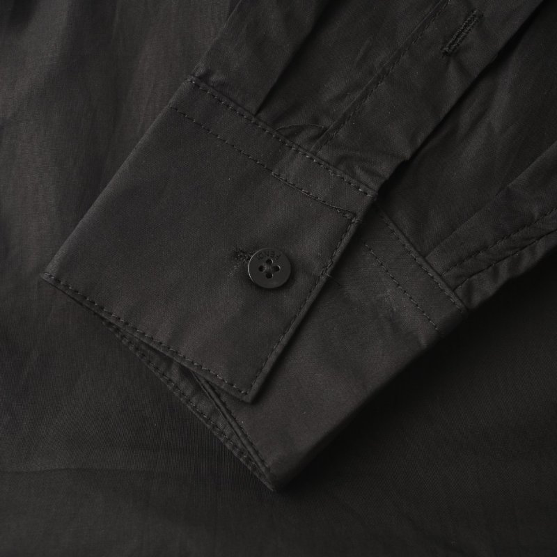 Essentials Black Long Sleeve Shirt view