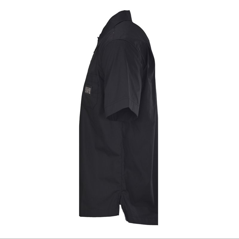 Stone Island Black Short Sleeve Shirt view