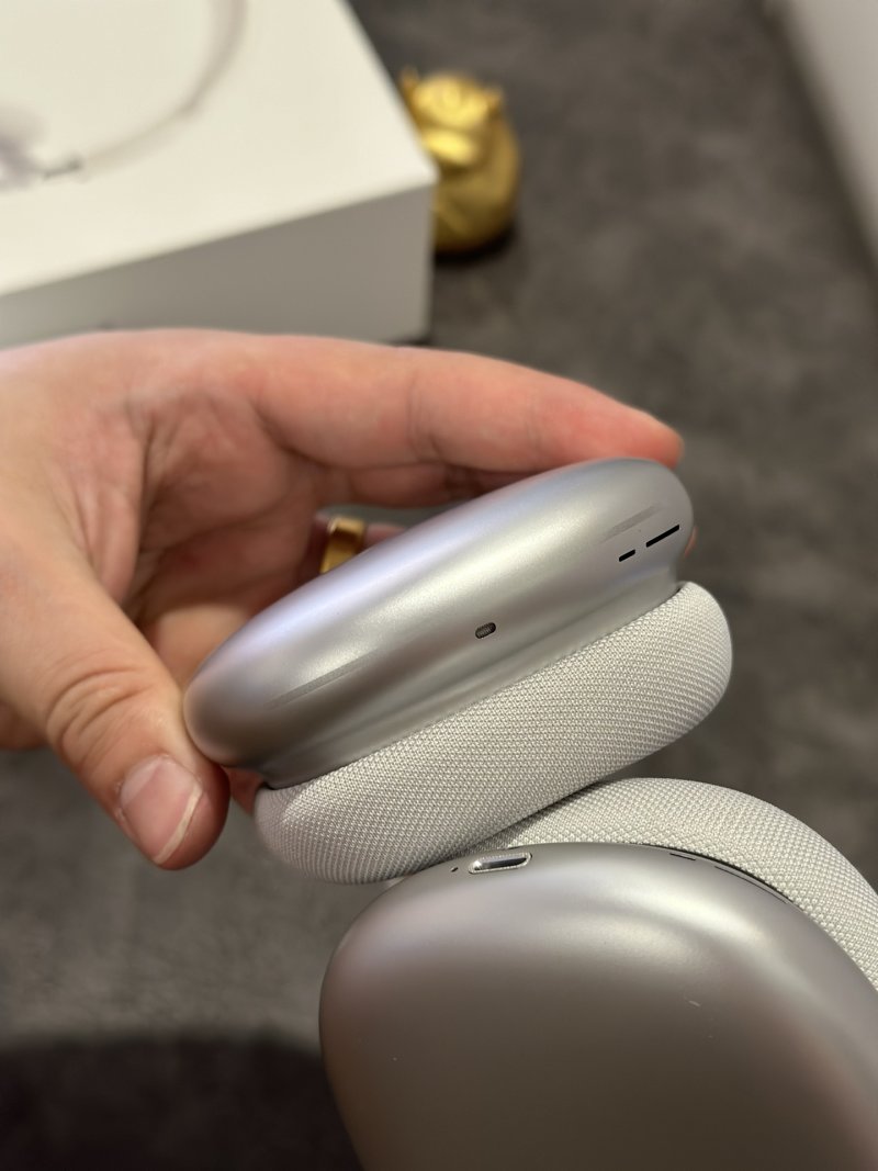 Apple AirPods Pro Max Silver 1:1 Replica Headphones view