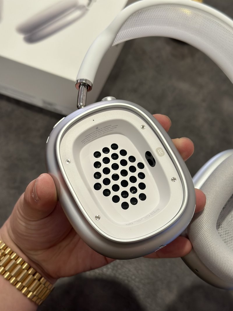 Apple AirPods Pro Max Silver 1:1 Replica Headphones view