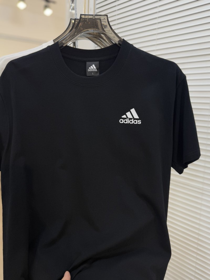 Adidas Classic Logo Short Sleeve T-Shirt White