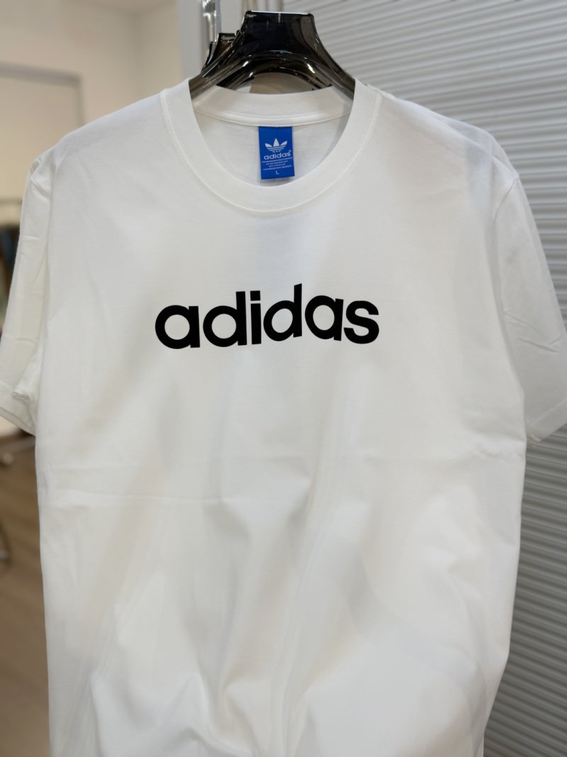 Adidas Classic Logo Short Sleeve T-Shirt White view