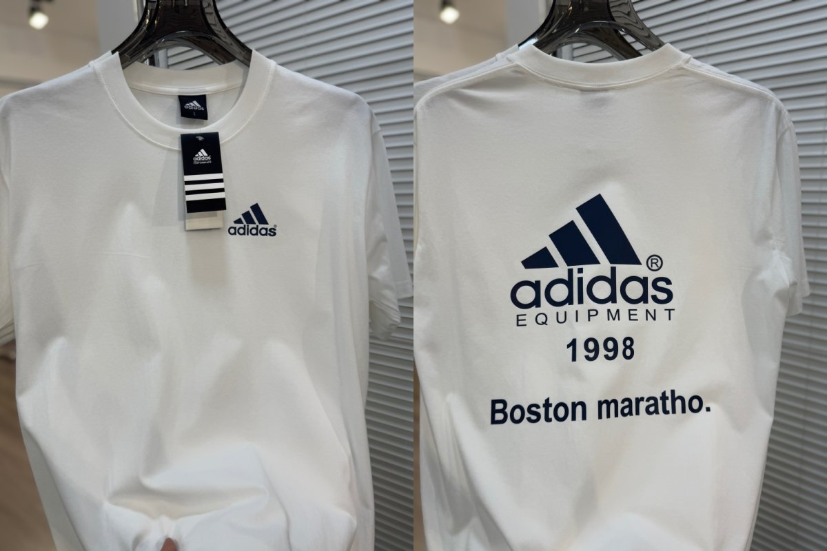 Adidas Classic Logo Short Sleeve T-Shirt White view