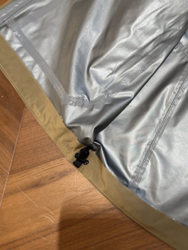 Arc'teryx Beige GORE-TEX Windbreaker Jacket view