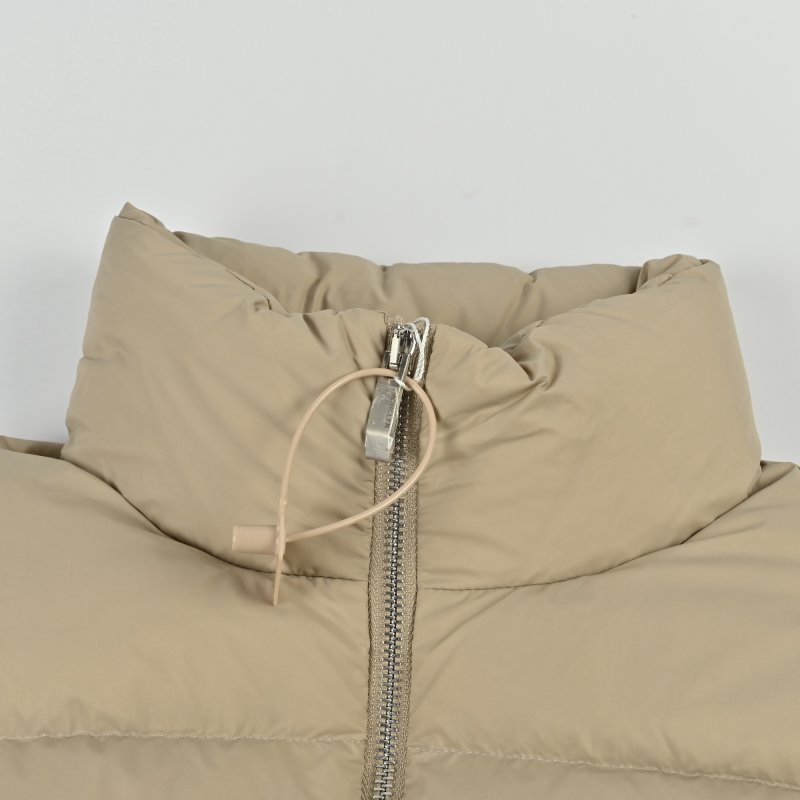 Moncler Brown Quilted Down Puffer Jacket view